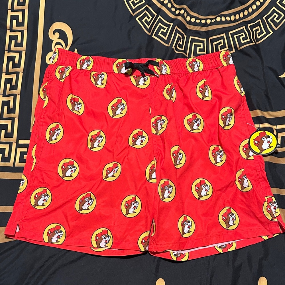 Bucces Cartoon Print Swim Trunks